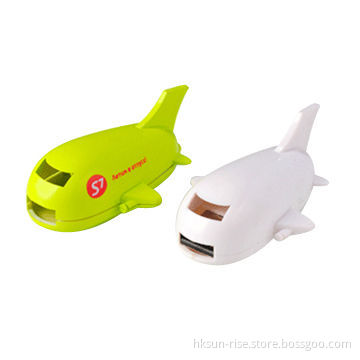 Plane-shaped USB Flash Drives, Made of PVC, Plug-and-play Function and 10-year Service LifespanNew